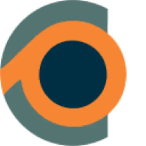 Favicon Concordia Politica: letras C y P integrados conformando una óptica de cámara fotográfica.