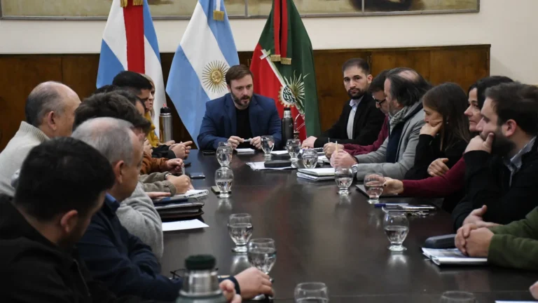 Reunión de gabinete municipal en Concordia por medidas de ajuste
