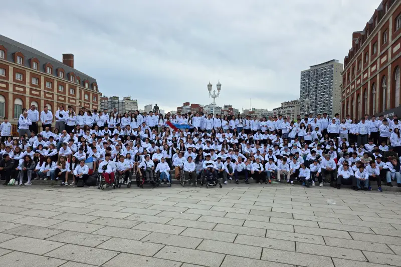 Participantes Juegos Evita 2025 en Mar del Plata