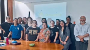 Estudiantes de pastelería de Concordia