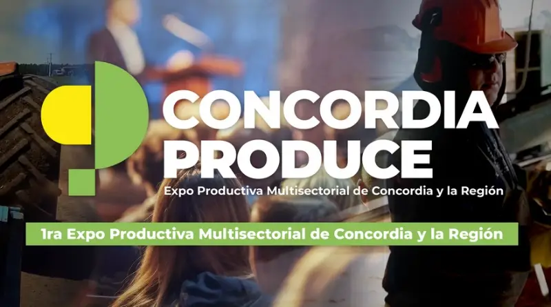 Expo Concordia Produce, flyer del evento.