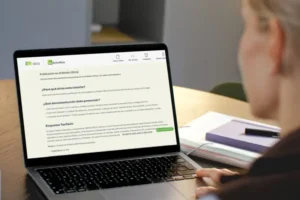 Secretaría operando el portal Mi Entre Ríos