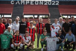 Frigerio en presentación del plantel de Patronato
