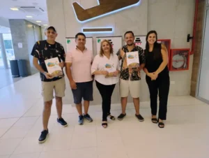 Periodistas y operadores recorren Concordia con Humming Airways