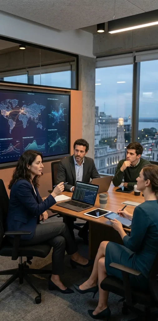 Especialistas analizan infraestructuras blockchain, sistemas financieros digitales y redes de datos que impulsan la innovación financiera y la economía digital.