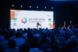 ogelio Frigerio durante la XIX Reunión del Consejo Empresario de Entre Ríos en el Centro Provincial de Convenciones de Paraná