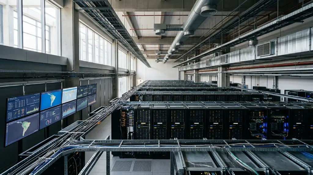 Inteligencia artificial, centros de datos e infraestructura digital que impulsan la transformación tecnológica global