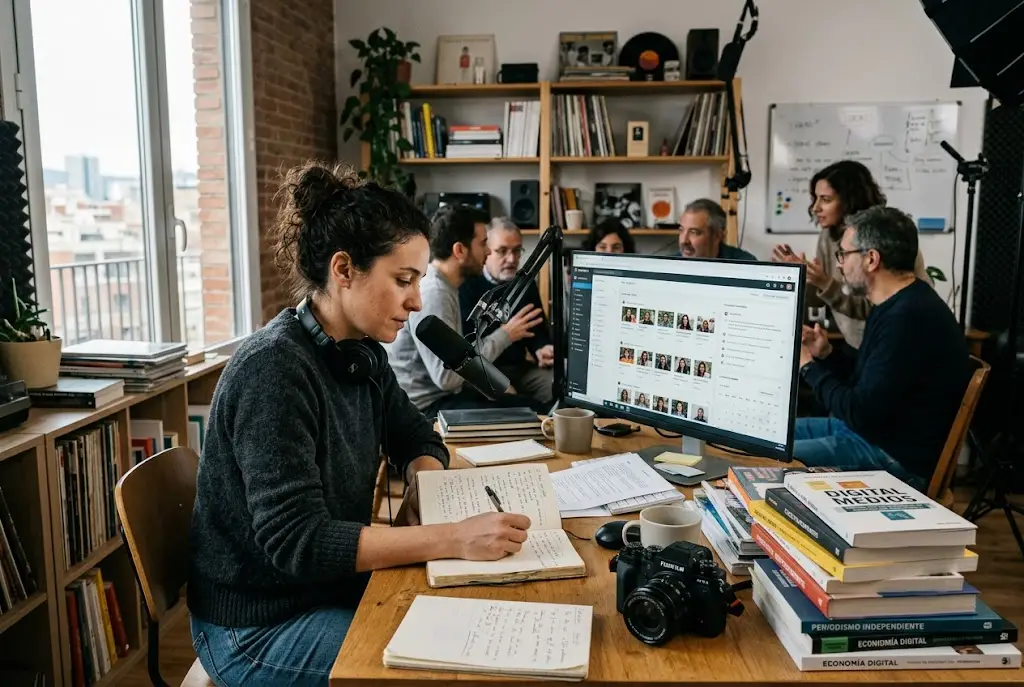 Creadores digitales crean nuevos medios independientes