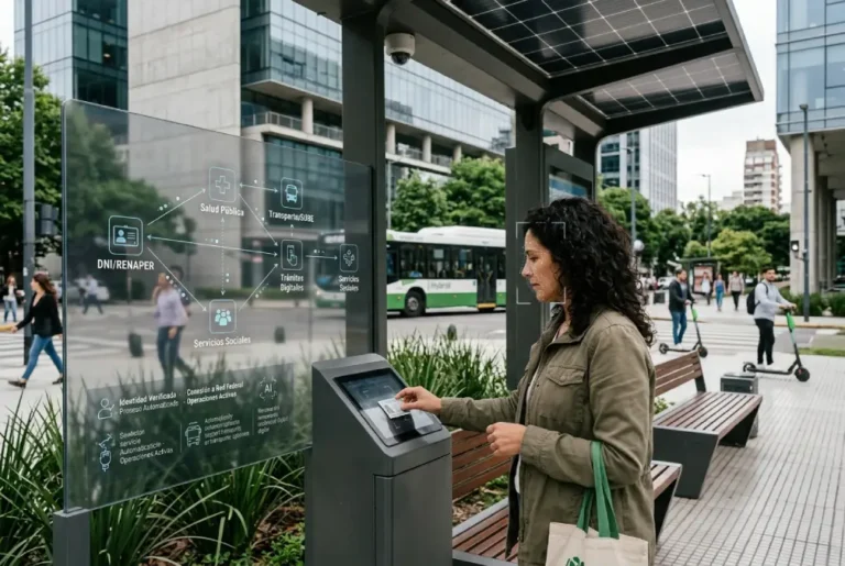 Gobierno 3.0 e innovación pública con servicios estatales automatizados mediante inteligencia artificial y datos integrados.
