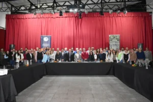 Autoridades de Entre Ríos, Corrientes, Uruguay y Brasil reunidas en Chajarí para avanzar en la creación de una Reserva de Biosfera Transfronteriza.