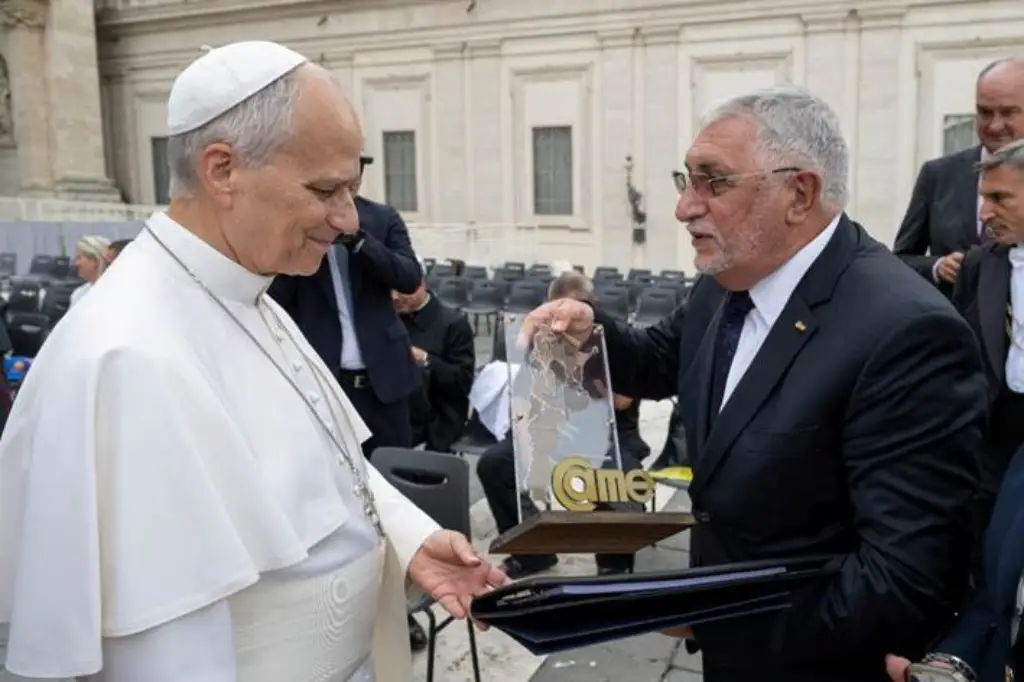 CAME llevó la voz de las pymes argentinas al papa León XIV