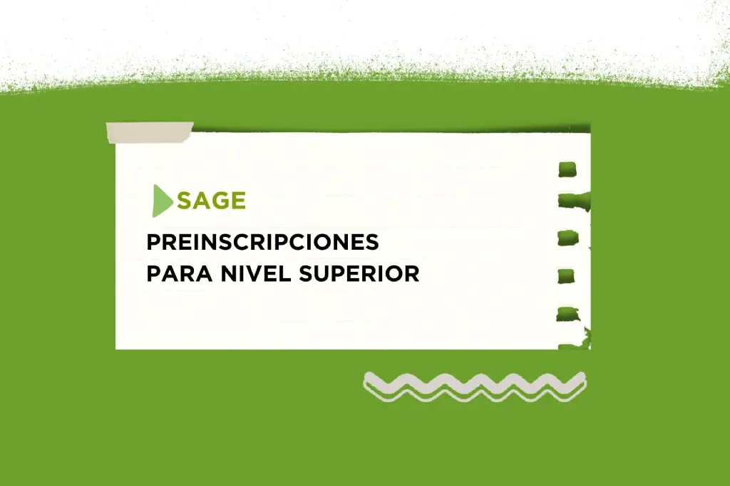 Preinscripción digital a carreras de nivel superior 2027 a través del sistema SAGE del CGE de Entre Ríos.